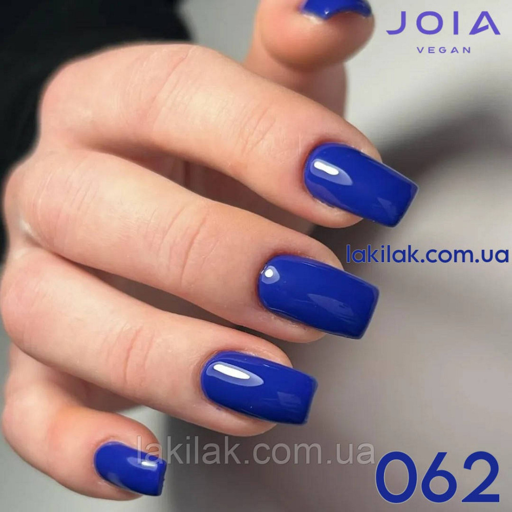 Гель-лак JOIA vegan 062 темно-синій, 6 мл Херсон - изображение 1