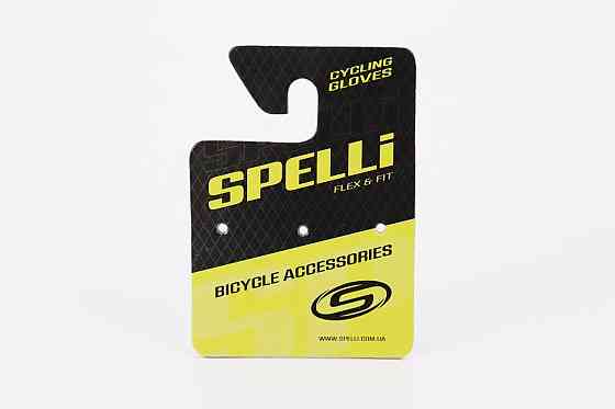 Перчатки без пальців L з гелевими вставками під долоню, чорно-сірі SBG-1457 Київ