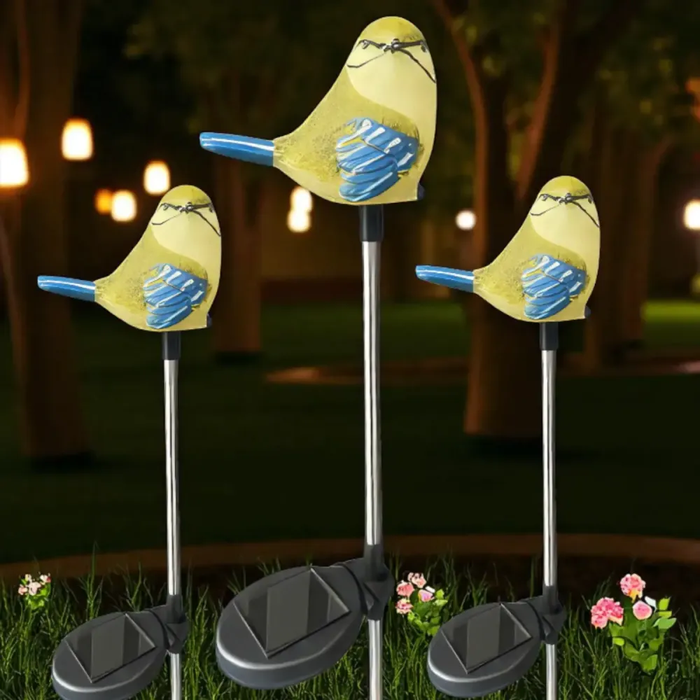 Садовый светильник на солнечной батарее 1шт, Птица / Декоративный фонарь / Уличный светильник на аккумуляторе Коломыя - изображение 9