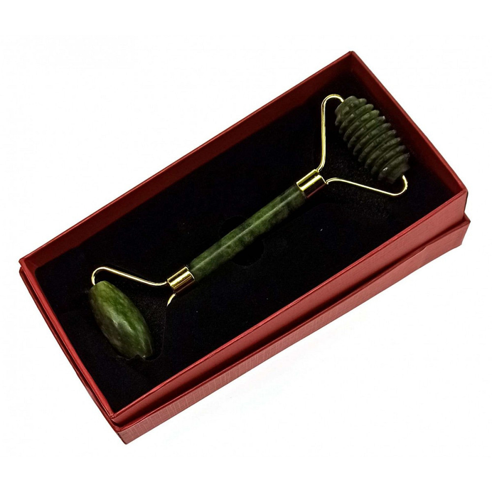 Масажер роликовий двосторонній нефритовий Київ - фото 2