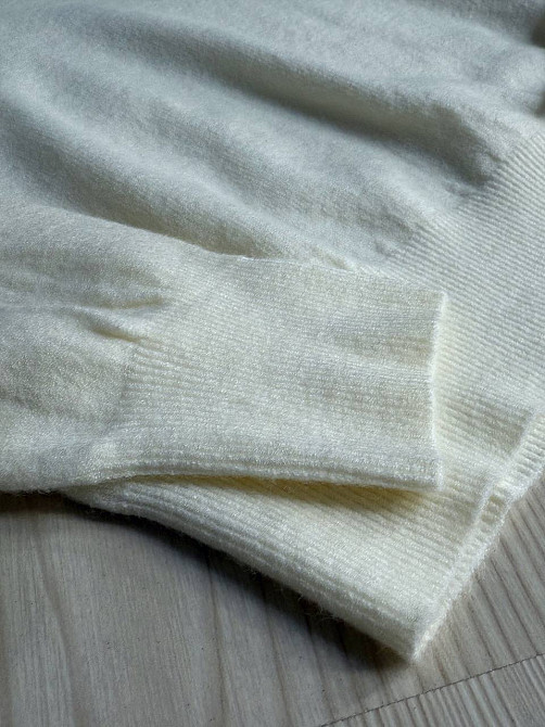 Светр жіночий A-N 2403 водолазка гольф базовий з круглим горлом, білий, one size Київ - фото 7