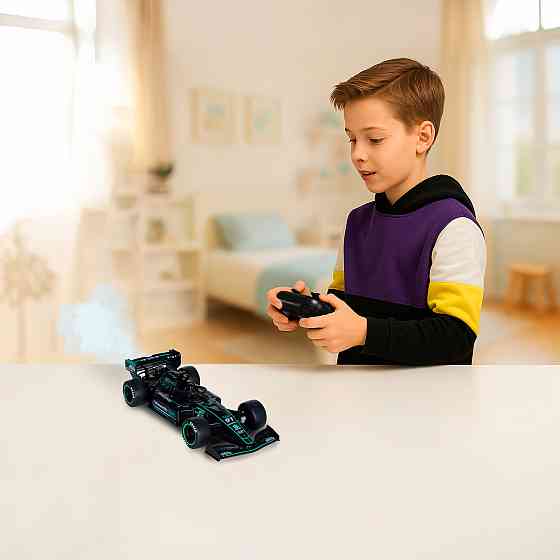 Автомобіль Spray Car на р/к – Racing (чорний, 1:20, вихлопна пара) Дніпро