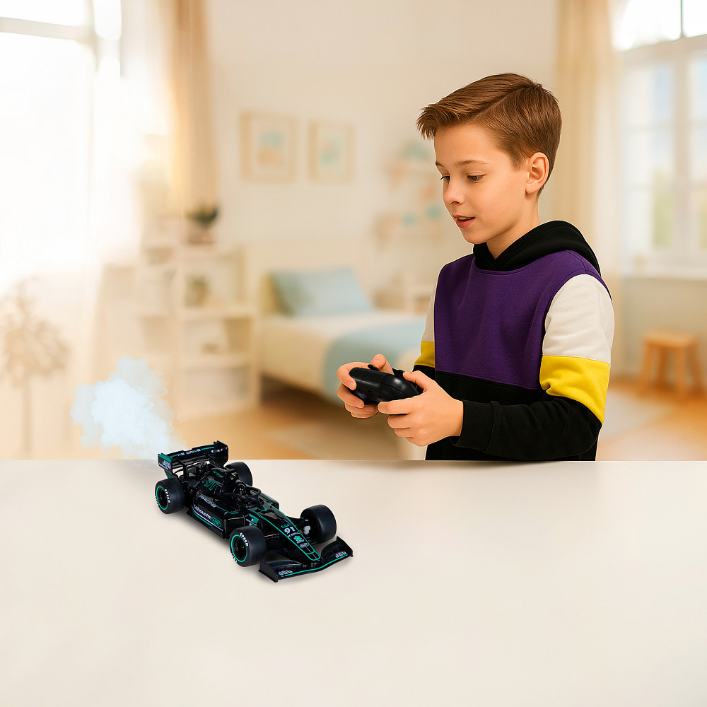 Автомобіль Spray Car на р/к – Racing (чорний, 1:20, вихлопна пара) Днепр - изображение 6