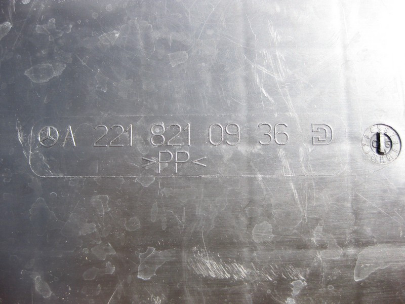 Mercedes-Benz  A2218210936 Кришка кабельного каналу на задній лівій колісній арці S-Class W221 Одесса - изображение 3