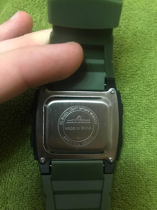 Електронний годинник WARRIOR Green Київ - фото 3