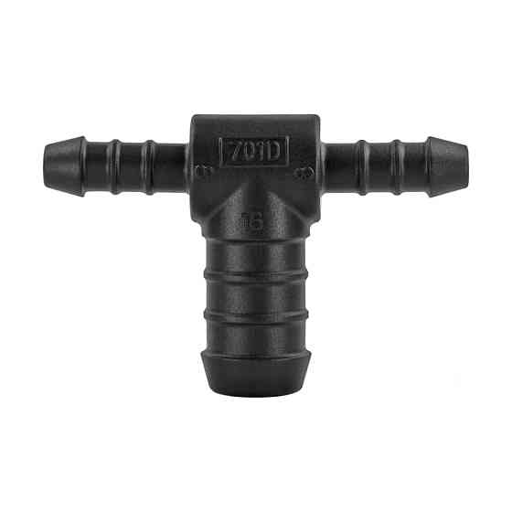 Фитинг штуцер з'єднувач шлангів універсальний (8х8х16 мм) Київ