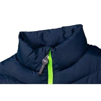 Жилет рабочий Neo Tools PREMIUM, зимний, утепленный, полиэстер, L(52), черно-зеленый (81-534-L) Винница - изображение 3