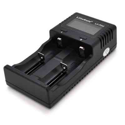 Зарядное устройство для аккумуляторов Liitokala 2 Slots, LCD display, Li-Ion, Ni-Mh, Ni-Cd, + AAAA, С, 10440/.../26650 (Lii-PD2) Винница