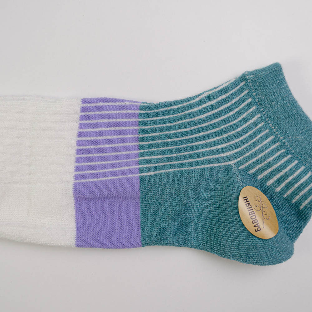 Набор носков мужских хлопковых 10 пар Youstar 055 Низкие 41-47 Различные цвета Сумы - изображение 7