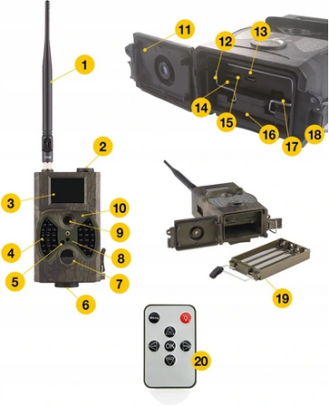Фотоловушка GSM Tophunt HC-300M (Польша) Киев