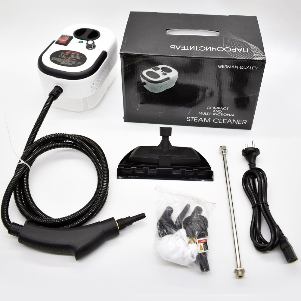Пароочиститель 2500Вт, 8 насадок + Подарок Электрощетка для уборки 3в1 Magic Brush / Паровой очиститель Киев - изображение 9