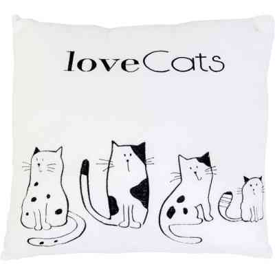 Мягкая игрушка Tigres Подушка Love cats (ПД-0169) Винница