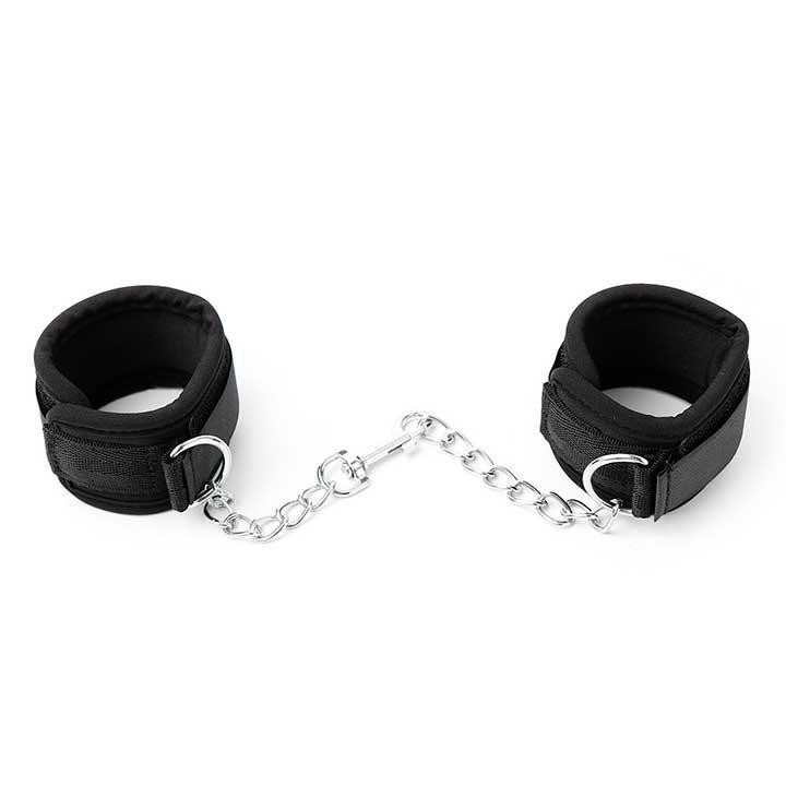 Нейлонові наручники на ноги - Червоний - Садо-мазо Вінниця - фото 8