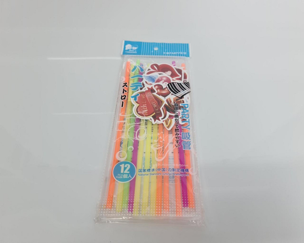 Соломка-трубочка "Любов" d6-260мм люминесц (12)*500 (1 шт) Харків - фото 3