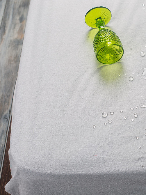 Ecotton Наматрасник Aqua-stop Ecotton 160х200 см махровий водонепроникний з бортом по периметру Коломыя - изображение 1