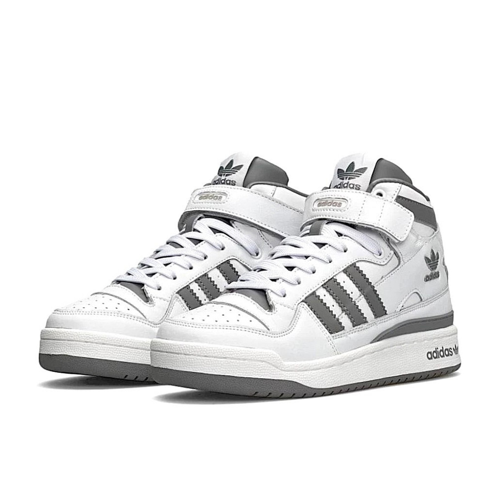 Высокие Термо Кроссовки Adidas Еврозима Кожаные Мужские Ботинки Адидас Белые (размеры: 41,42,45,46) Днепр - изображение 2