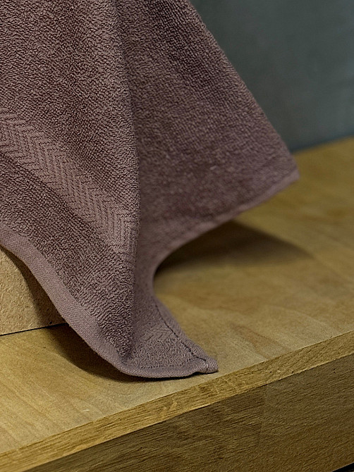 Ecotton Комплект рушників Ecotton 30х50 см махрові 6 шт. серветки для рук 380 г/м² Cappuccino к Киев - изображение 2