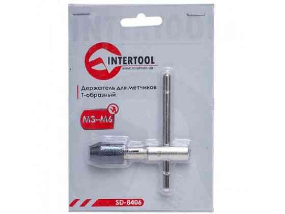 Тримач для мітчиків Т-подібний M3-M6 SD-8406 ТМ INTERTOOL Solmir Київ