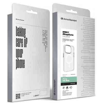 Чохол до мобільного телефона Armorstandart Unit MagSafe Apple iPhone 14 Pro Matte Clear Silver (ARM70437) Вінниця