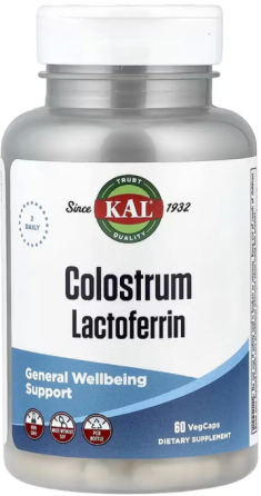 Молозиво с лактоферрином Colostrum Lactoferrin  60 вег капс Киев