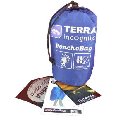 Дождевик Terra Incognita PonchoBag L/XL blue (4823081504412) Винница