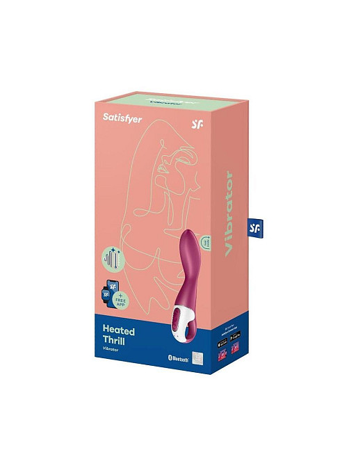 Смарт вібратор точки G Satisfyer Heated Thrill з функцією підігріву Sex Aura Київ - фото 4
