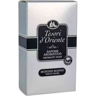 Тверде мило Tesori d'Oriente Білий мускус Парфумоване 125 г (8008970055169) Вінниця