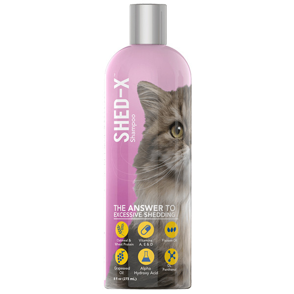 SynergyLabs Shed-X Shampoo СИНЕРДЖИ ЛАБС ШЕД-ИКС шампунь против линьки для котов Киев - изображение 1