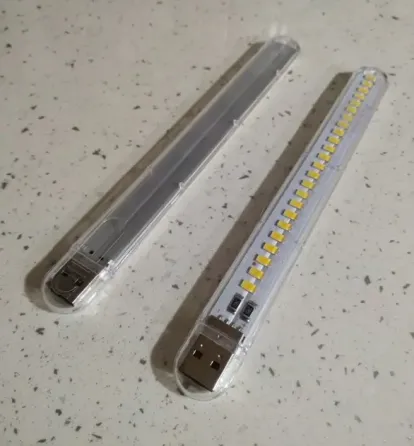 Мини фонарик на 24 светодиодов, USB лампа, LED светильник Коломия