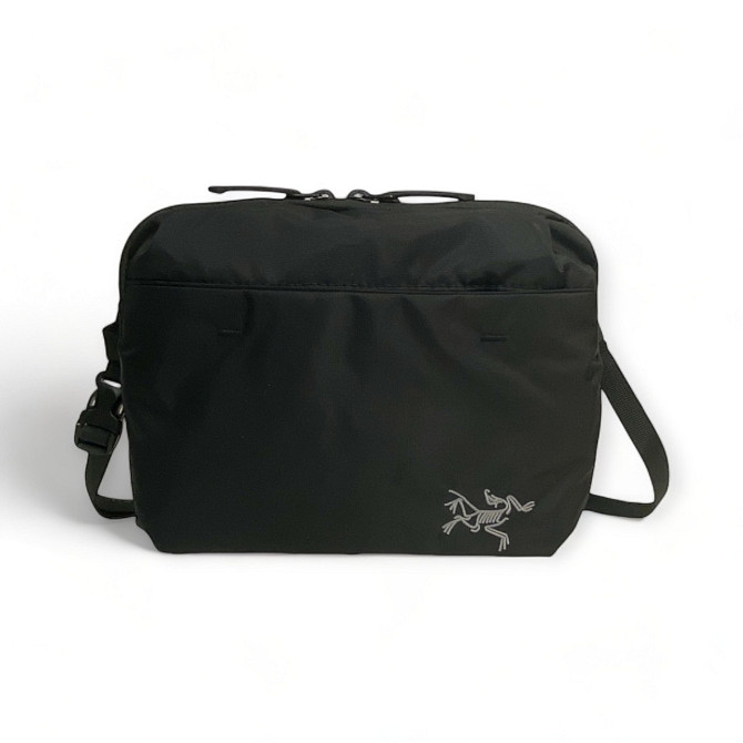 Сумка через плече Arcteryx Heliad 6L Crossbody чорний Запоріжжя - фото 2