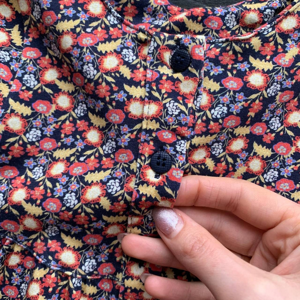 Дитяча Сукня Moonstar Turkey Синя з Квіточками 68-74 Київ - фото 2