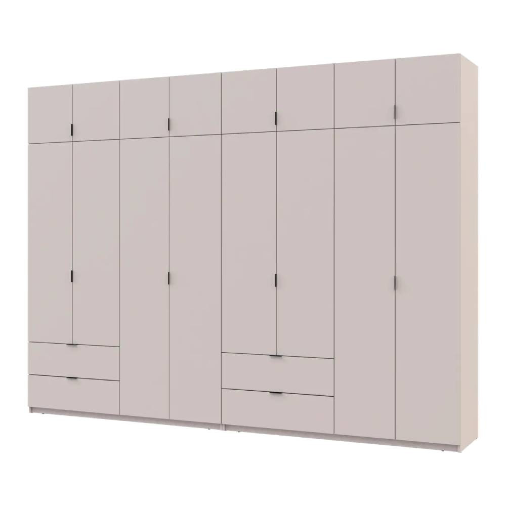 Шафа для одягу Doros Лукас Кашемір 4+4 ДСП 320х50х240 DRS-011720 (42005128) Львів - фото 1