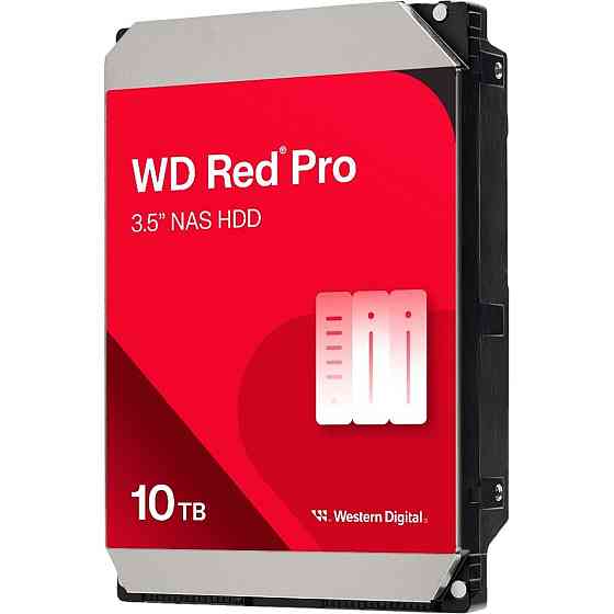 Накопичувач HDD SATA 10.0TB WD Red Pro NAS 7200 rpm 512 MB (WD103KFBX) ( 3.5