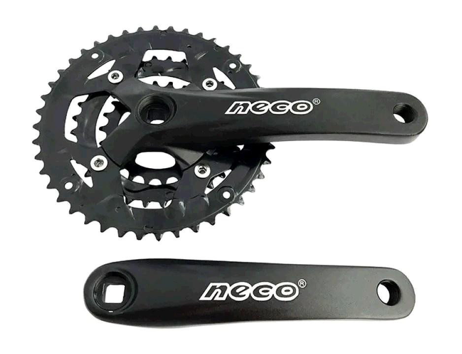 Зірки велосипедні (передні) 22/32/44T (MA11-432B) (17 см) Neco KL Мукачево - фото 1