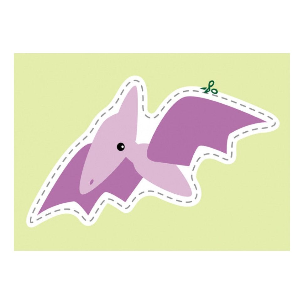 Вырезалки для самых маленьких. Забавные динозаврики КЕНГУРУ 1376002 от 3 лет Винница - изображение 3