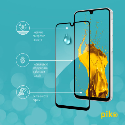 Скло захисне Piko Full Glue Samsung A26 Black (1283126608049) Вінниця - фото 4