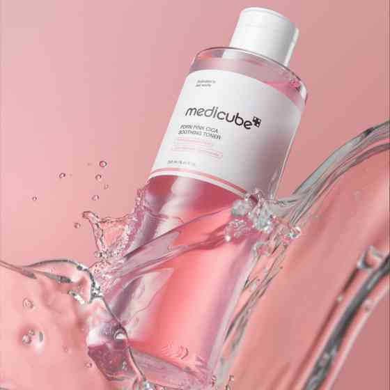 Успокаивающий тонер с полинуклеотидами и центеллой PDRN Pink Cica Soothing Toner Medicube 250 мл Киев