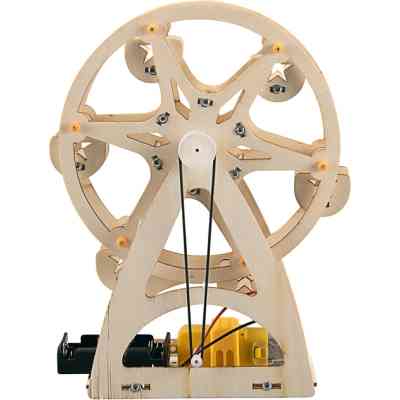 Конструктор Stem Колесо огляду Дерев'яний на батарейках (3858894673742) Вінниця