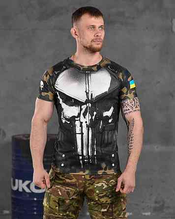 Футболка Військова Тактична Потовідвідна Армійська Oblivion Armor Чорна Одеса