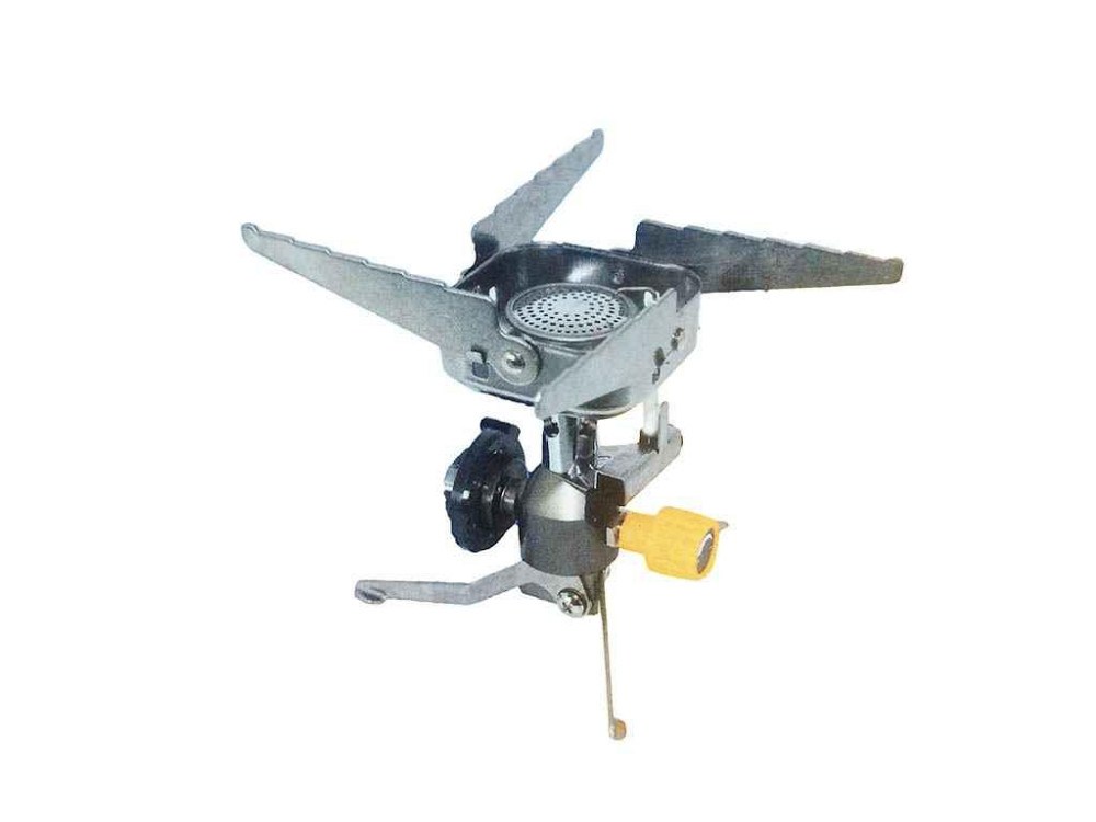 Плита газовая с пезоподжигом 140 г/ч (1,88 кВт) вес 275г 01-07-0005 ТМ KUBIS Solmir Киев - изображение 1
