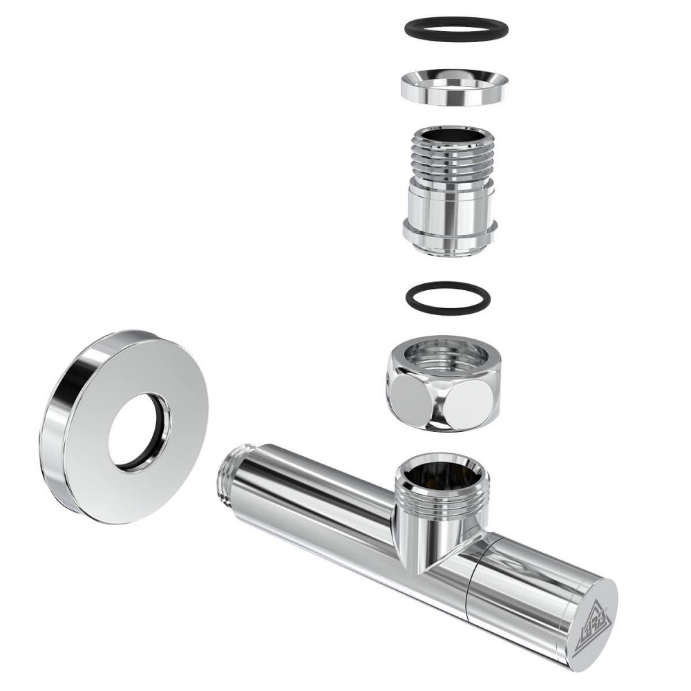 Кран угловой Laris удлиненный, G1/2