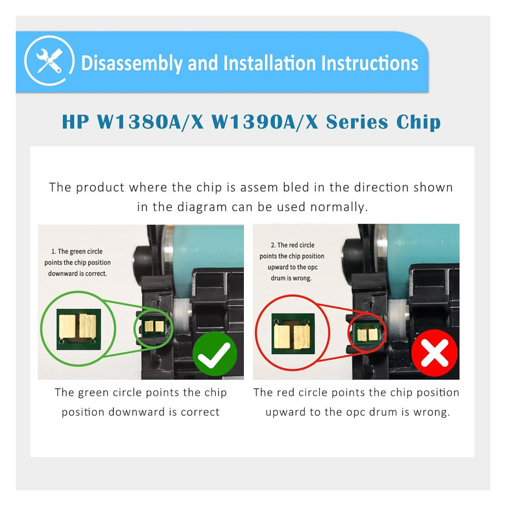 Тонер картридж совместимый LAIPENG W1390X-BK черный 4000 страниц для HP LaserJet Pro 3002 3102 без чипа Киев - изображение 9