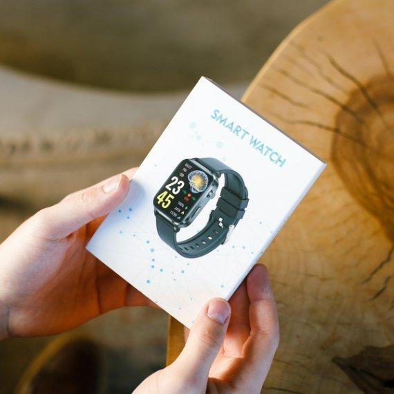 Умные наручные смарт часы Smart F100 (Black) Винница - изображение 6