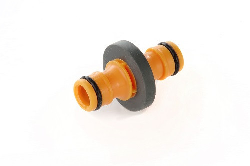 Адаптер-двійник для конектора 1/2'' прогумований СИЛА Київ - фото 1