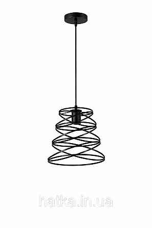 Светильник подвесной на 1 плафон VALESO XL9115 черный для спальни и кухни Киев