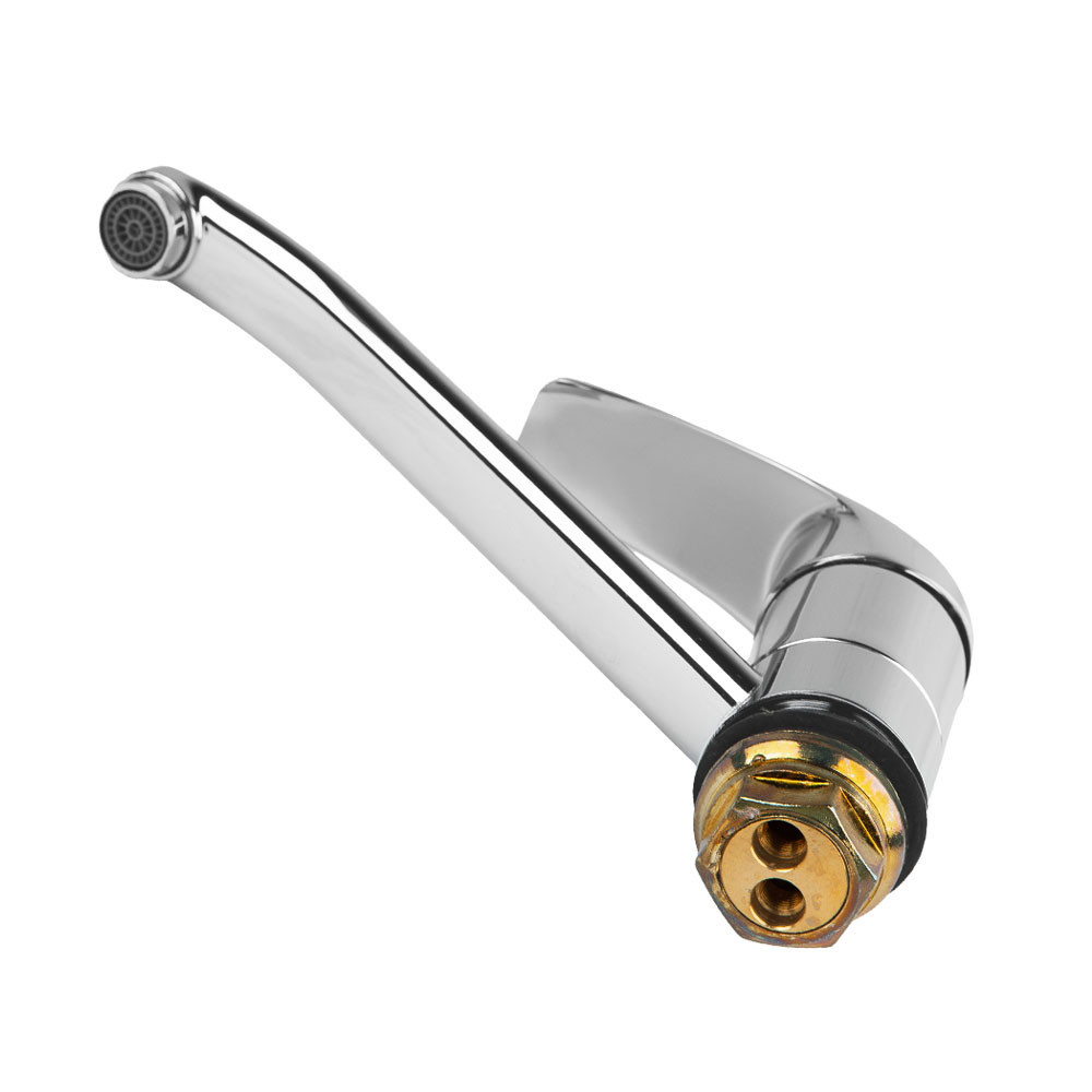 Смеситель s04 Ø40 для кухни гусак прямой 250мм на гайке TAU SD-1B243C (9804110) Киев - изображение 3