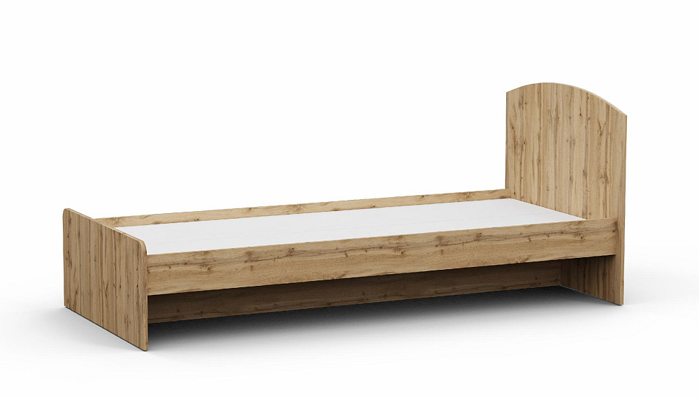 Ліжко односпальне L-1, Дуб Аппалачі, 1930х900х800 Львів - фото 1