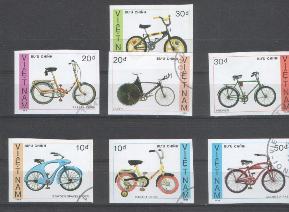 Техніка В'єтнам 1986 беззубцовые серія Полтава - фото 1