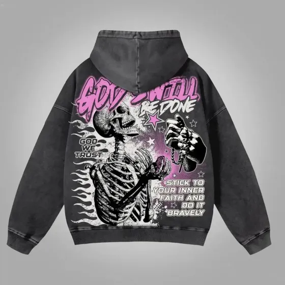 Худи, серая толстовка мужская, свитшот с принтом 2759194293 размер 50 Днепр