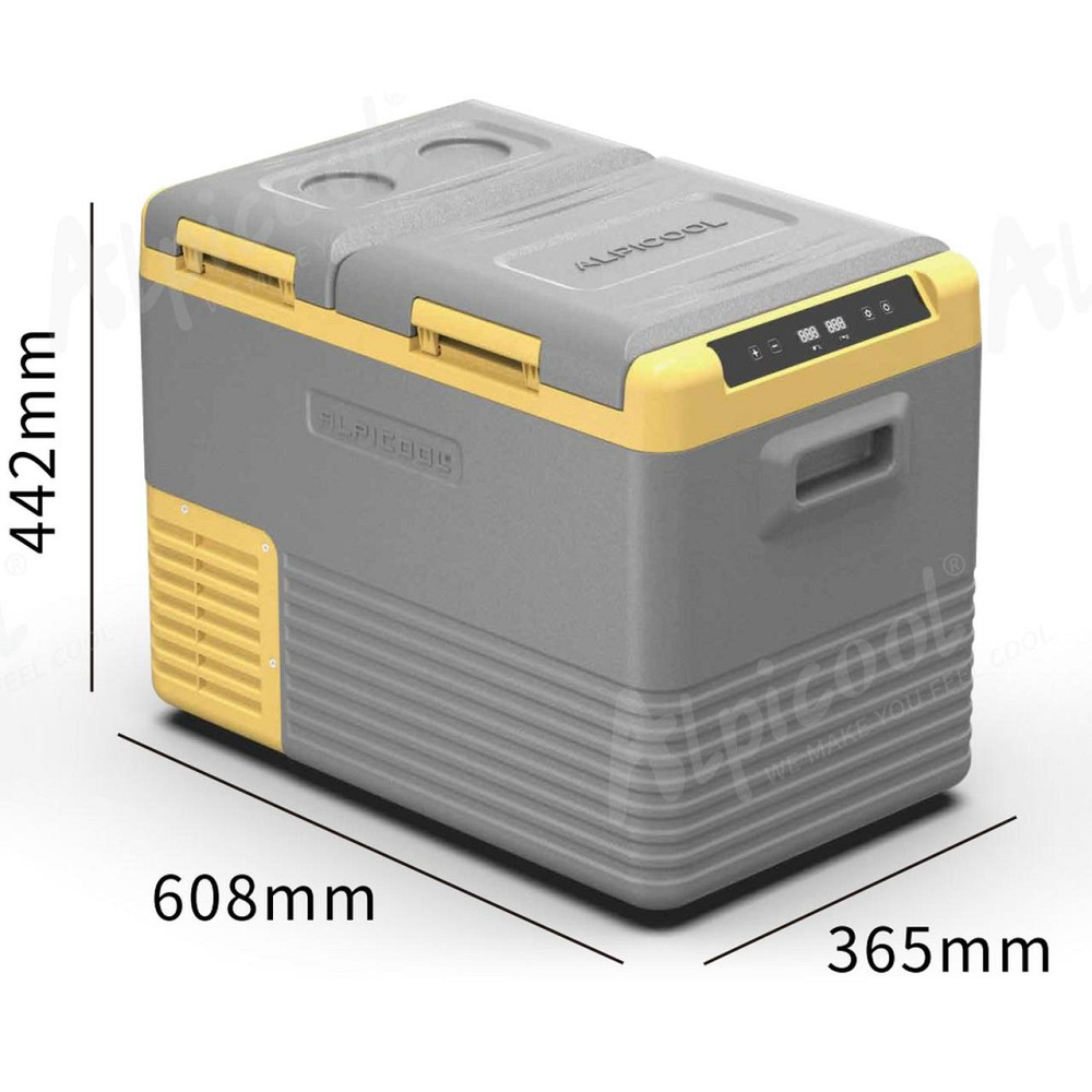 Компрессорный автохолодильник Alpicool CLS45. Двухкамерный. Охлаждение до -20 ℃. Питание – 12, 24, 220 вольт Киев - изображение 9